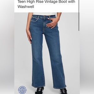 Boot cut jeans